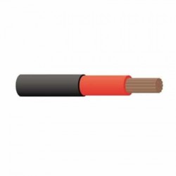 WIRE 3MM DOUBLE INSULATED (GAS WIRE) BLACK 100M