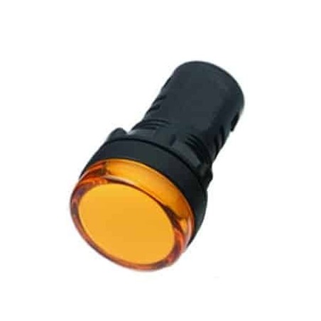 LIGHTING PILOT LIGHT LED AMBER 24 VOLT SCREW ON TERMINALS