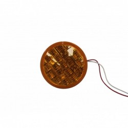 LIGHTING LED ROUND AMBER INDICATOR/MARKER INSERT