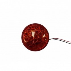 LIGHTING LED ROUND RED STOP/TAIL INSERT