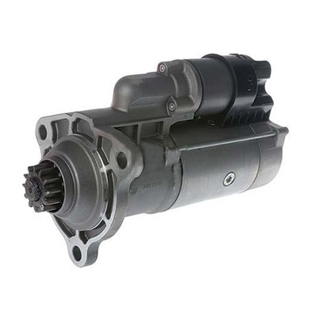 STARTER MOTOR SUIT SCANIA VOLVO DOOSAN GENUINE BOSCH 24  VOLT  12TH CW