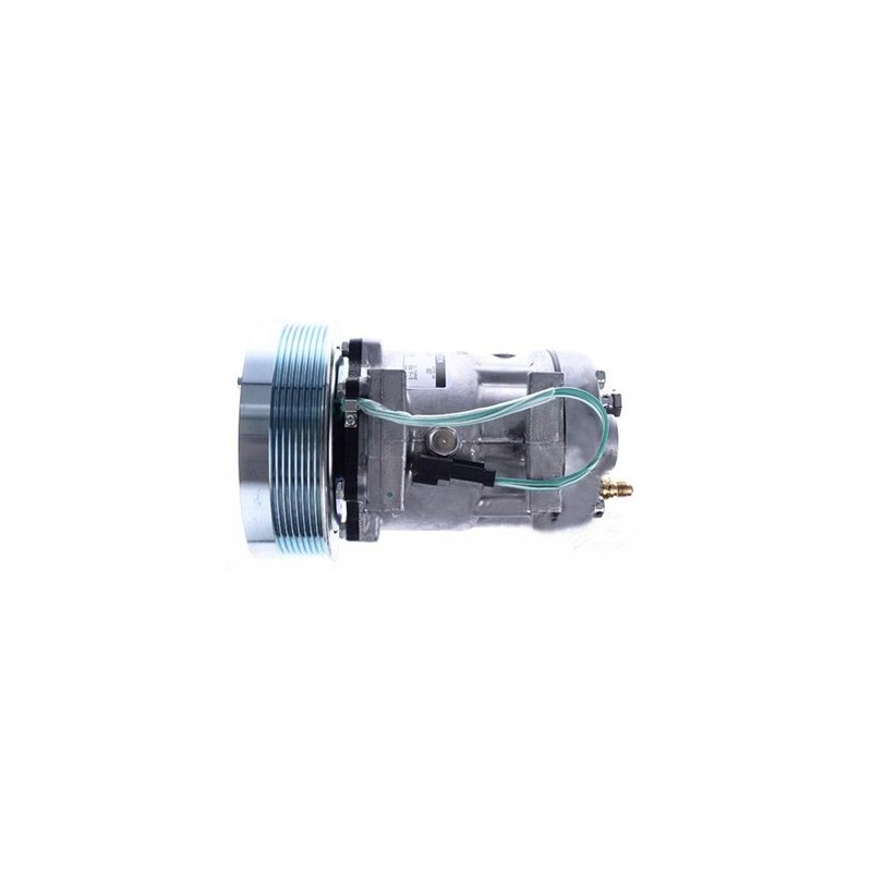AIR-CON COMPRESSOR SANDEN SUIT CATERPILLAR 24V DIRECT MOUNT
