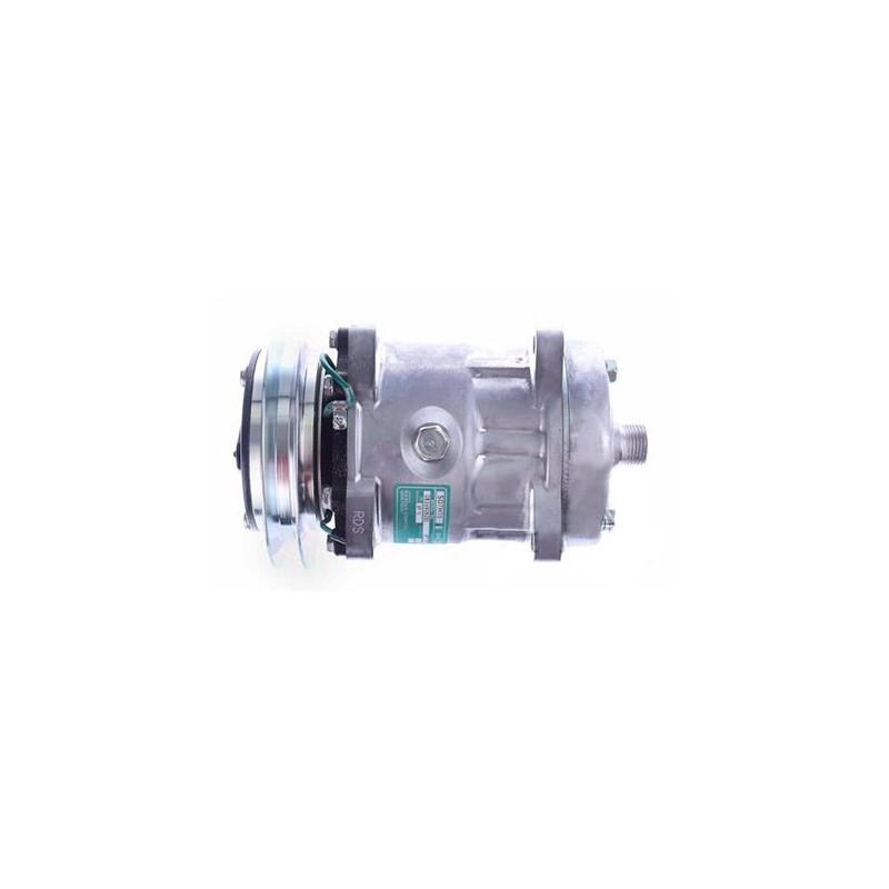 AIR- CON COMPRESSOR SANDEN SUIT CATERPILLAR 24 VOLT EAR MOUNT SD7515