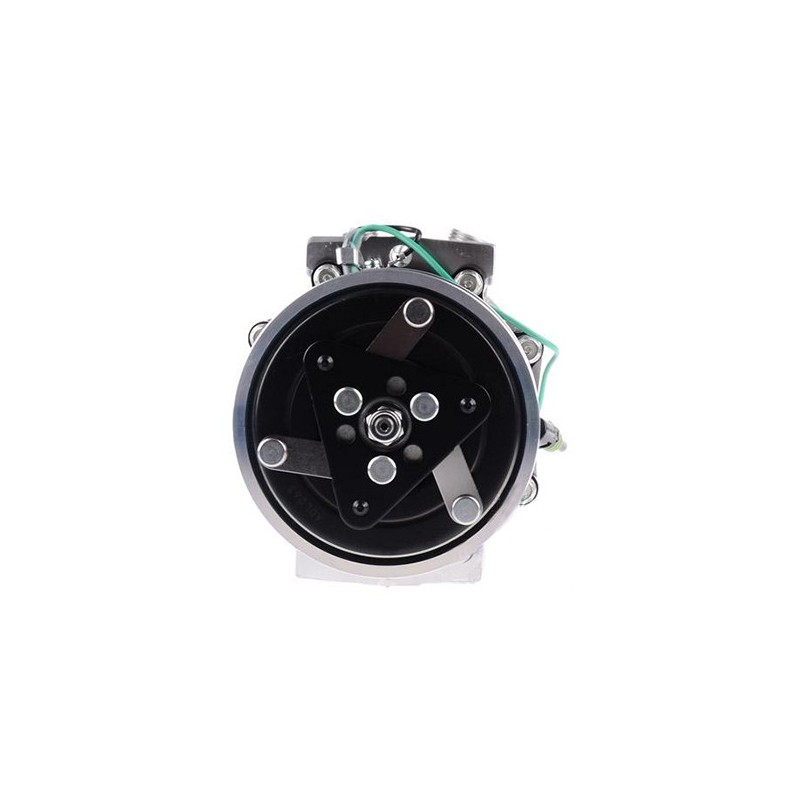 AIR- CON COMPRESSOR SANDEN SUITS IVECO 24V DIRECT MOUNT 8PV 119MM
