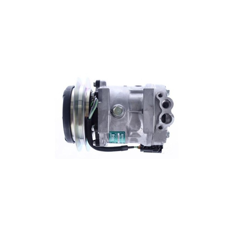 AIR- CON COMPRESSOR SANDEN  SUITS CASE KOBELCO KOMATSU LINK-BELT DIRECT MOUNT
