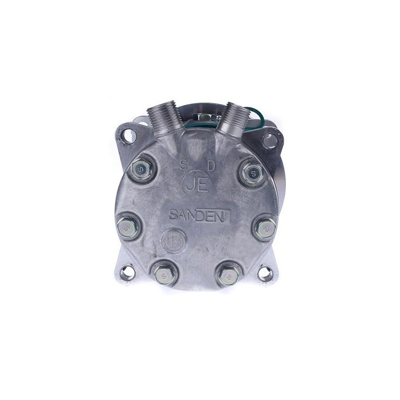 AIR- CON COMPRESSOR SUIT ISUZU KOMATSU 24 VOLT DIRECT MOUNT SANDEN