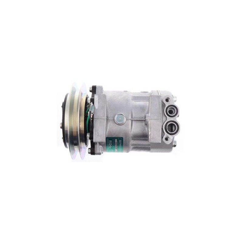 AIR- CON COMPRESSOR SUIT ISUZU HITACHI  24 VOLT DIRECT MOUNT SANDEN