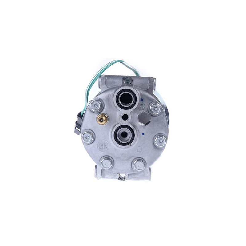 AIR- CON COMPRESSOR SUIT CATERPILLAR 24 VOLT SANDEN DIRECT MOUNT