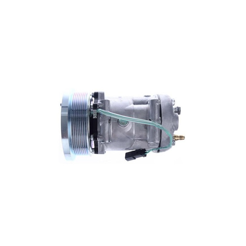 AIR- CON COMPRESSOR SUIT CATERPILLAR 24 VOLT SANDEN DIRECT MOUNT