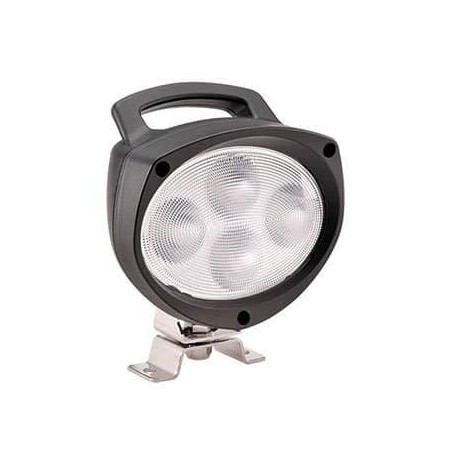 LIGHTING LED MINI SENATOR WORK LIGHT OVAL 9 - 33 VOLT FLOOD BEAM