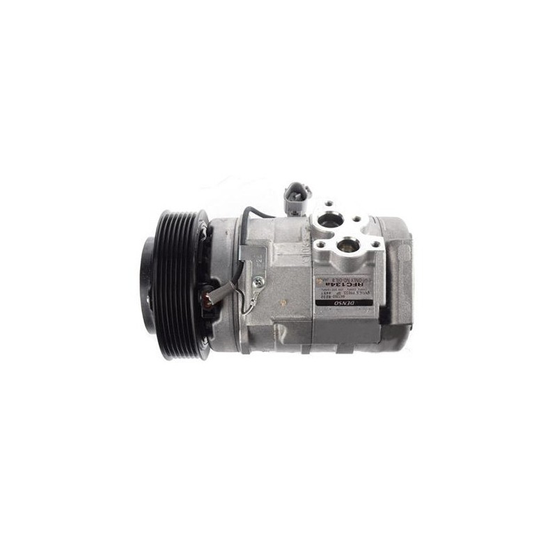 AIR- CON COMPRESSOR SUIT CATERPILLAR 24 VOLT DIRECT MOUNT GENUINE DENSO