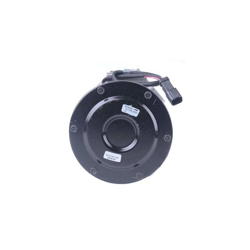 AIR- CON COMPRESSOR GENUINE DENSO SUIT CATERPILLAR 24 VOLT DIRECT MOUNT 10S17C