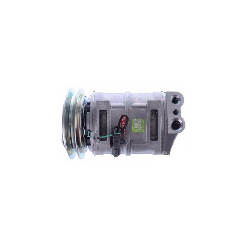 AIR- CON COMPRESSOR SUIT KOMATSU PC RANGE  24 VOLT DIRECT MOUNT VALEO DKS15CH