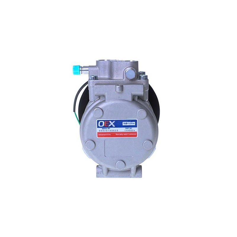 AIR- CON COMPRESSOR SUIT KOMATSU CATERPILLAR JOHN DEERE  24 VOLT DIRECT MOUNT