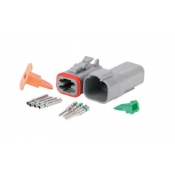 DETUSCH DT SERIES CONNECTOR PLUG 4 CIRCUIT KIT