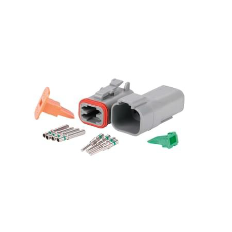 DETUSCH DT SERIES CONNECTOR PLUG 4 CIRCUIT KIT