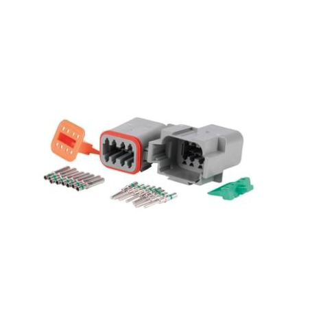 DETUSCH DT SERIES CONNECTOR PLUG 8 CIRCUIT KIT