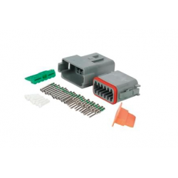 DETUSCH DT SERIES CONNECTOR PLUG 12 CIRCUIT KIT