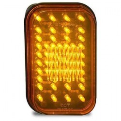 LIGHTING LED AMBER FRONT MARKER-INDICATOR LIGHT 12 - 24 VOLT