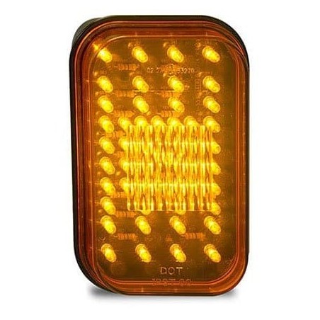 LIGHTING LED AMBER FRONT MARKER-INDICATOR LIGHT 12 - 24 VOLT