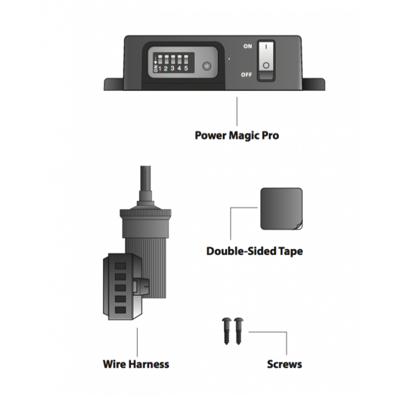 VOLTAGE PROTECTION DASH CAM BLACKVUE POWER MAGIC PRO