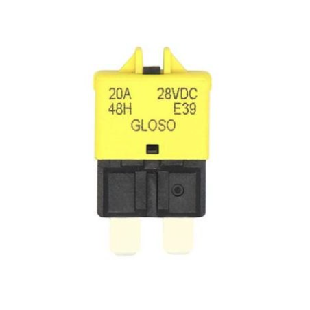 ELECTRICAL 20 AMP MANUAL RESET CIRCUIT BREAKER