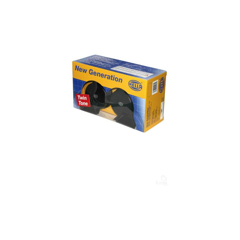 ALARM HELLA FAN FARE SET HORNS 12 VOLT 112DB