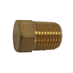 ACCESSORIES HEX PLUGS BRASS 1/4" BSP MALE