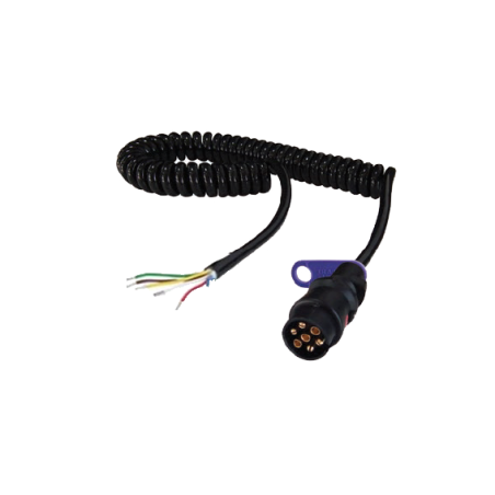 SUZI COIL DIN TO BARE END SHORT TAIL