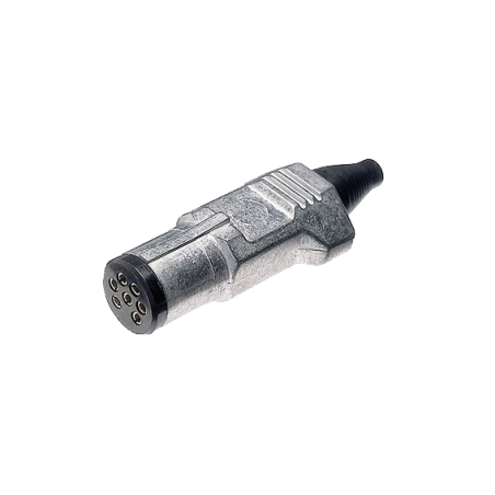 TRAILER PLUG 7 PIN ROUND SMALL