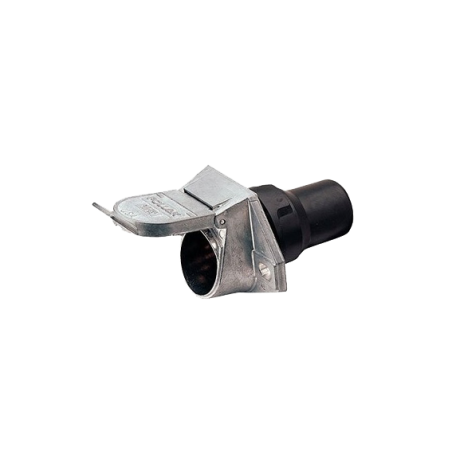 TRAILER SOCKET 7 PIN ROUND LARGE