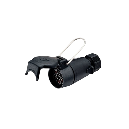 TRAILER SOCKET 7 PIN ROUND LARGE
