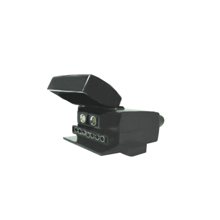 TRAILER PLUG FEMALE 9 PIN FLAT