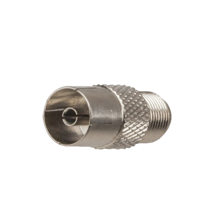 AUDIO ADAPTORS F TYPE SOCKET TO PAL SOCKET