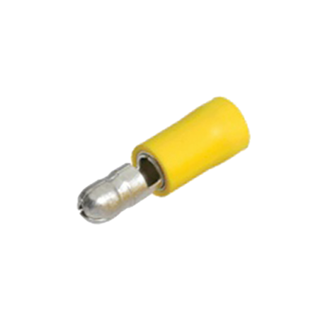 CRIMP TERMINALS NARVA YELLOW MALE BULLET TERMINALS