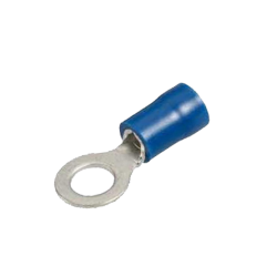 CRIMP TERMINAL BLUE RING TERMINALS 4.3MM