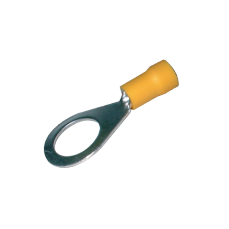 CRIMP TERMINALS YELLOW RING TERMINALS
