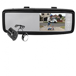 KIT MONITOR AXIS REAR VIEW MIRROR CLIP-ON WITH CAMERA