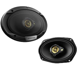 AUDIO KENWOOD SPEAKERS 6"X 9" 3-WAY 500 WATT