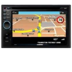 AUDIO MONGOOSE 6.2" DBL DIN MULTI MEDIA GPS NAVIGATION UNIT