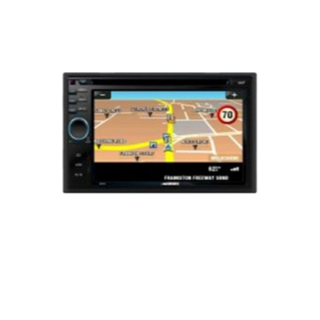 AUDIO MONGOOSE 6.2" DBL DIN MULTI MEDIA GPS NAVIGATION UNIT