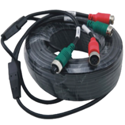 AUDIO CABLE NEWGEN 15 MTR LEAD 4-PIN FEMALE TO 4-PIN MALE WITH RCA Adaptors