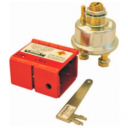 BATTERY ISOLATOR ASSY RED 125AMP