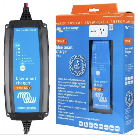 BATTERY CHARGER / BOOSTER VICTRON BLUE SMART CHARGER 12 VOLT 4 AMP