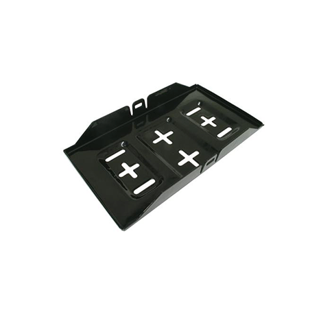 BATTERY TRAY POWDER COATED METAL L:270 X W:175MM
