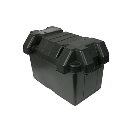 BATTERY BOX METAL ZINC L:335 X W:320 X H:250 MM