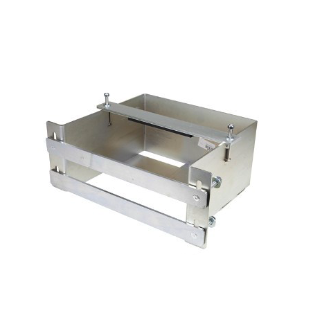BATTERY BOX 3MM STEEL ZINC 445 X 175 X 320