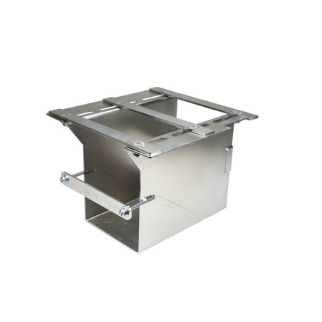 BATTERY BOX 3MM STEEL ZINC 335 X 320 X 250