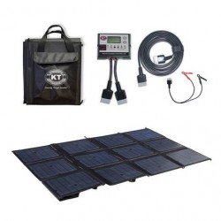 BATTERY SOLAR KIT CABLES & BLANKET 200WATT