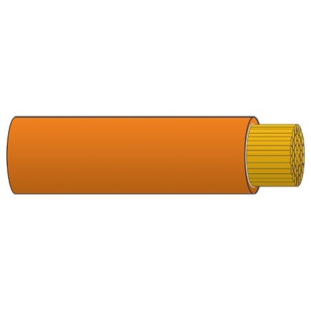 BATTERY CABLE WELDFLEX 49.45MM2 ORANGE 50M